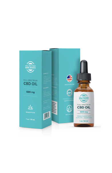 Biologics 1.500mg Full Spectrum CBD Oil 30ml