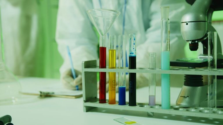 laboratório de exames
